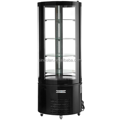 100L Cake Cooling Showcase Refrigerator Commercial Counter Top Bakery Display Showcase Chiller