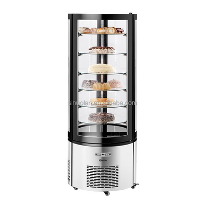 New Type Ice Cream Cake Display Freezer Fridge Showcase Cake