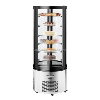 Four Layers Refrigeration Equipment Pastry Display Refrigerator/bakery Showcase/cake Showcase Display For Bakery