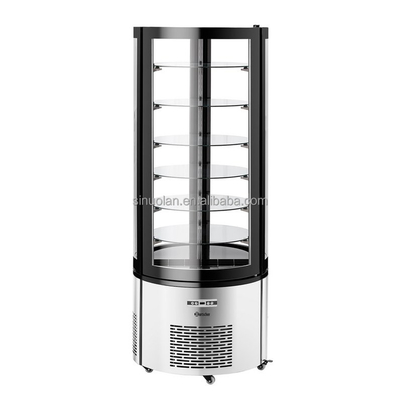 Fan Cooling Luxury Design Commercial Cake Display Cake Showcase Chiller