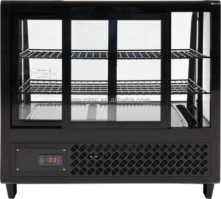 Professional Food Warmer Display 2 Layers Electric Food Warmer Display