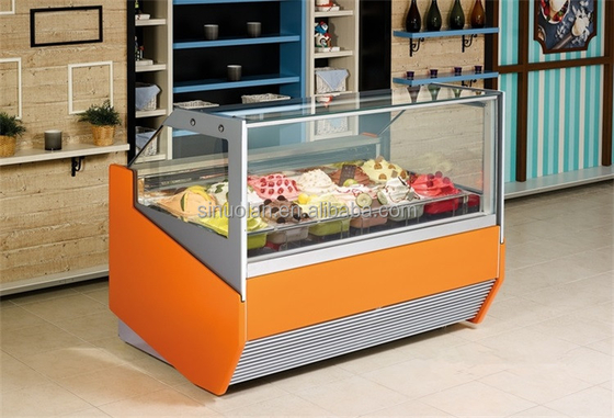 Wholesale Gelato Small Display Ice Cream Freezer Mini Table Top Mini Ice Cream Display Freezer