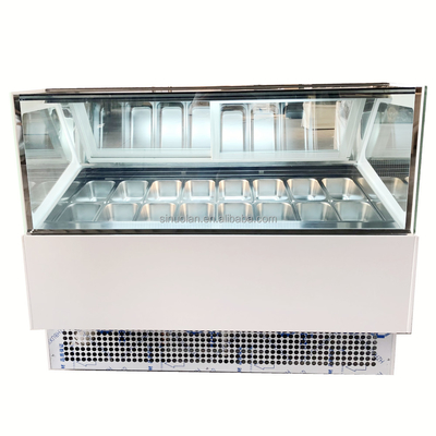 Gelato Ice Cream Showcase Ice Cream Display Freezer Ice Cream Refrigerator Showcase Display Gelato Display