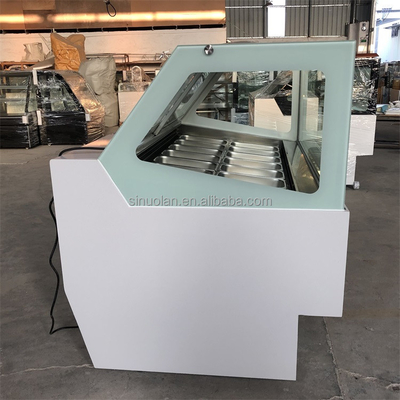 For Large Capacity Popsicles Display Freezer Ice Cream Display Showcase Freezer Refrigeration Equipment