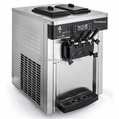 Popular Type 3 Flavor Ice-Cream Machine Soft Serve Ice Cream Machine Maker 220 Volt