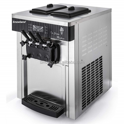 Popular Type 3 Flavor Ice-Cream Machine Soft Serve Ice Cream Machine Maker 220 Volt