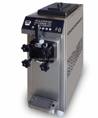 Single Flavor Soft Ice Cream Machine Small Desktop Gelato Maker Ice Cream Maker Machine For Home