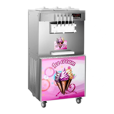 Commercial Ice Cream Machine For Business Ice-Cream Making Soft Serve Frozen Yogurt Maker In UAE