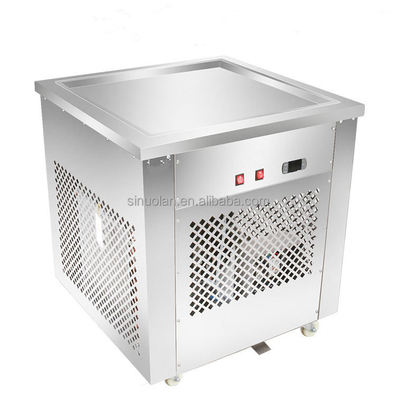 Fast Cooling Fried Ice Cream Machine Rolls Roll Making Rolled Fried-Ice-Cream-Machine