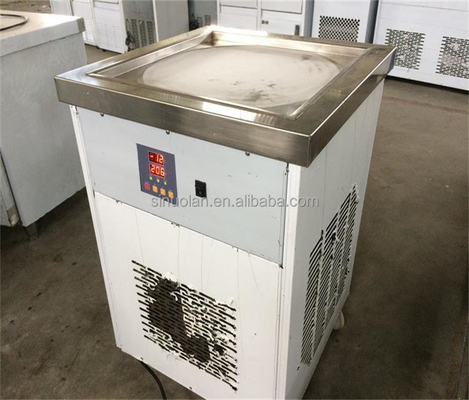 Fast Cooling Fried Ice Cream Machine Rolls Roll Making Rolled Fried-Ice-Cream-Machine