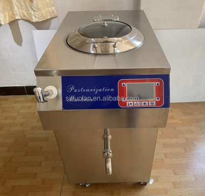 60L Small 3 IN 1 Pasteurization Mini Pasteurizer and Homogenizer For Milk Machine Ice Cream Gelato Batch Freezer Sterilization