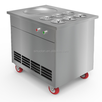 Fried Ice Cream Roll Machine Parts Frozen Yogurt Maker