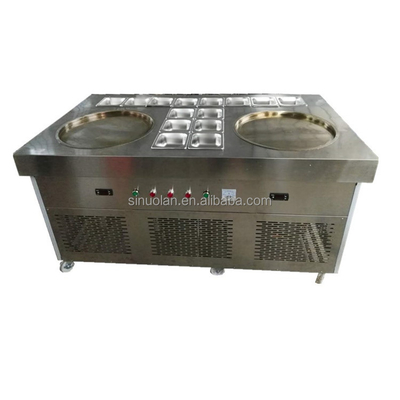 Wholesale Commercial Removable Fried Ice Cream Roller Machine Ice Cream Maker