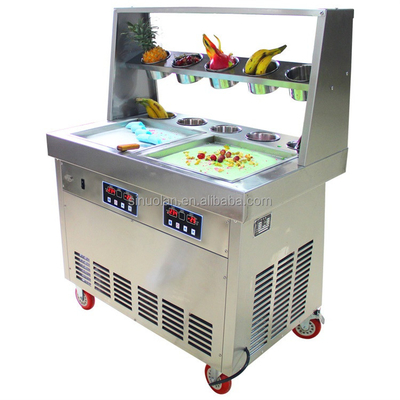 Manual Fried Ice Cream Machine Ice Cream Roller