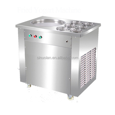 Sri Lanka Ice Cream Roll Machine Fried Yogurt Machine