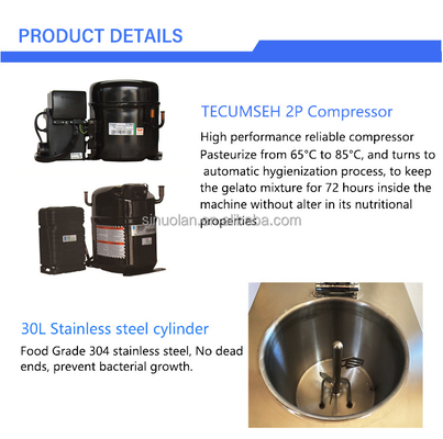 High Quality 30L Small Ice Cream Pasteurizer Pasteurization Price Ice Cream Pasteurization Machine With CE