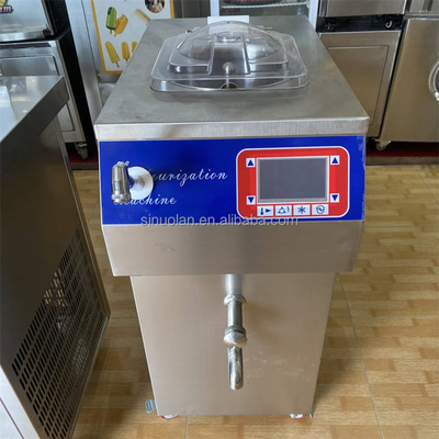 Factory Small Milk Pasteurizer 60L Capacity Ice Cream Raw Milk Pasteurizer And Aging Homogenizer