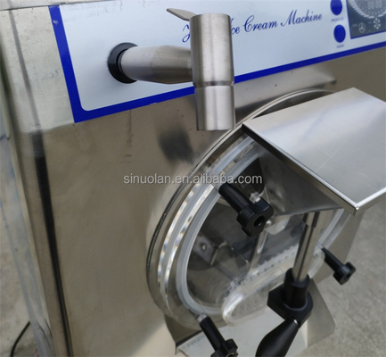 China Supplier Gelato Machine Countertop Italian Hard Ice Cream Machine With High Quality