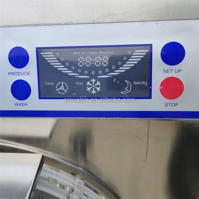 European Standard Quality Italian Gas Snowball Gelato Ice Cream Making Household Cryogenic Continuous Freezer Machine