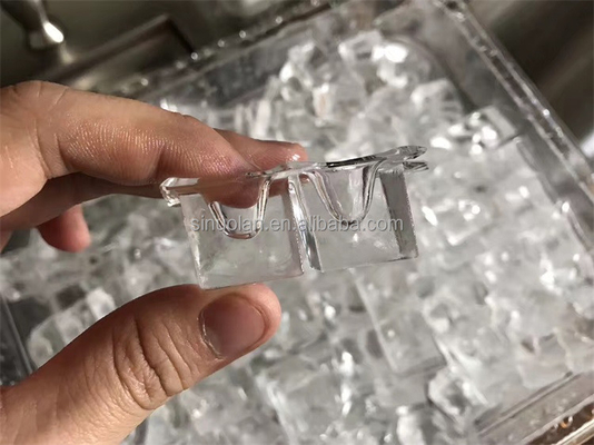 Full Automatic Vertical Ice Cube Makers Commercial Ice Machines Maker Machine Crystal Clear For Restaurant/Hotel