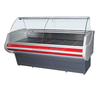 Fish Display Freezer Supermarket Seafood Display Freezer For Meat Displays Refrigerator Showecase