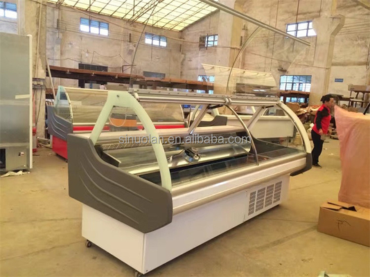 High Quality Deli Showcase Fridge And Deli Case Freezer Display Refrigerator For Supermarket