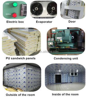 Customized Coldroom Cold Storage Price Walk In Cooler For Fruits And Vegetables Cold Room