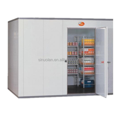 Swing Glass Sliding Door For Cold Room Cold Storage With Fireproof Insulated Rock Wool Sandwich Panel