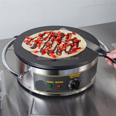 Restaurant Kitchen Equipment Rotating Crepe And Pancake Makers Crepes Electric Maker