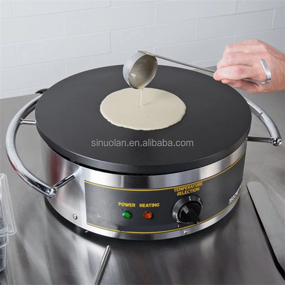 Restaurant Kitchen Equipment Rotating Crepe And Pancake Makers Crepes Electric Maker