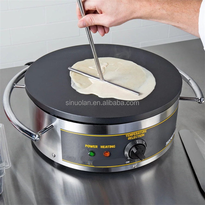 Restaurant Kitchen Equipment Rotating Crepe And Pancake Makers Crepes Electric Maker