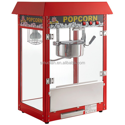 Commercial Electric Popcorn Machine Pink Popcorn Making Maker Machine Prices