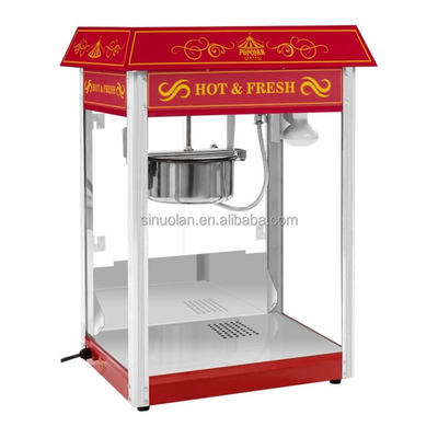 Commercial Electric Popcorn Machine Pink Popcorn Making Maker Machine Prices