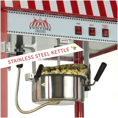 Commercial Electric Popcorn Machine Pink Popcorn Making Maker Machine Prices