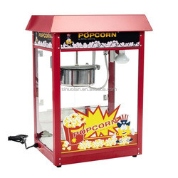 Commercial Electric Popcorn Machine Pink Popcorn Making Maker Machine Prices