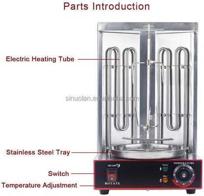High Quality Electric Shawarma Machine For Sale Chicken Shawarma Machine Price