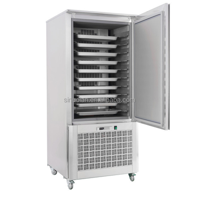 Commercial 3/5/10/15 Trays Fast Freezing Small Blast Freezer Chiller Refrigeration Machine Blast Shock Freezer Meat Cabinet