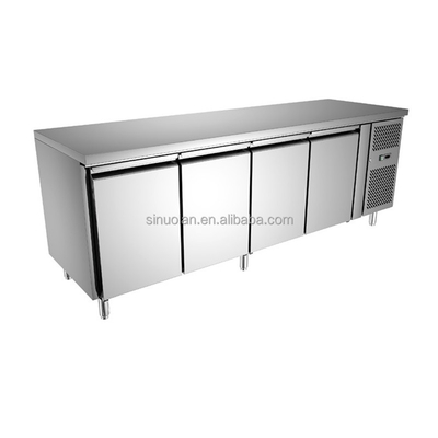 2023 New Arrived Wholesale Refrigerator Equipment 2 3 Doors Commercial Undercounter Fridge Sus 304 Refrigerated Cabinet Chiller