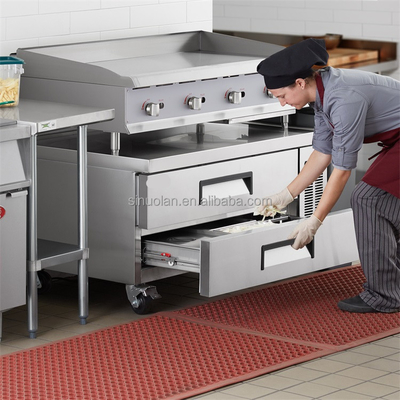 110v/60hz  Chef Base Meat Pizza Workbench Freezer Undercounter 1/ 2 / 3 / 4 / 5 / 6 / 7 / 8 drawer Counter Chillers