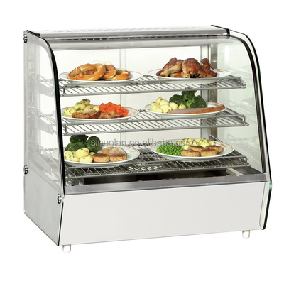 Catering Equipment Hot Food Display Warmer / Warming Showcase / Fried Chicken Warmer