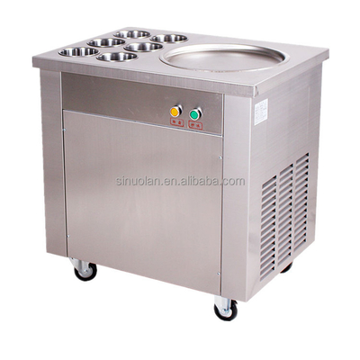 Fried Ice Cream Roll Machine Parts Frozen Yogurt Maker