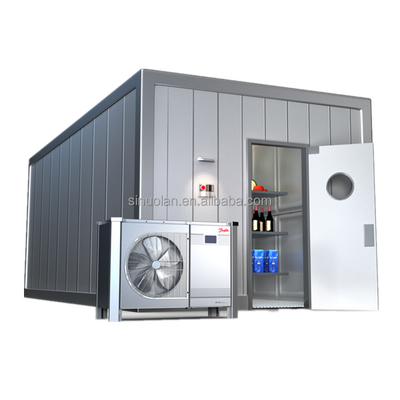 New Design Walk In Cooler Room Combo Frozen Meat Seafood Beef Chicken Shocking Walk in Freezer Cold Room