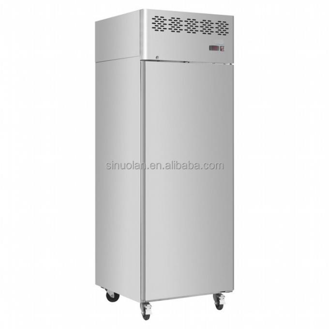 Two Door Upright Chiller Freezer Vertical Commercial Kitchen